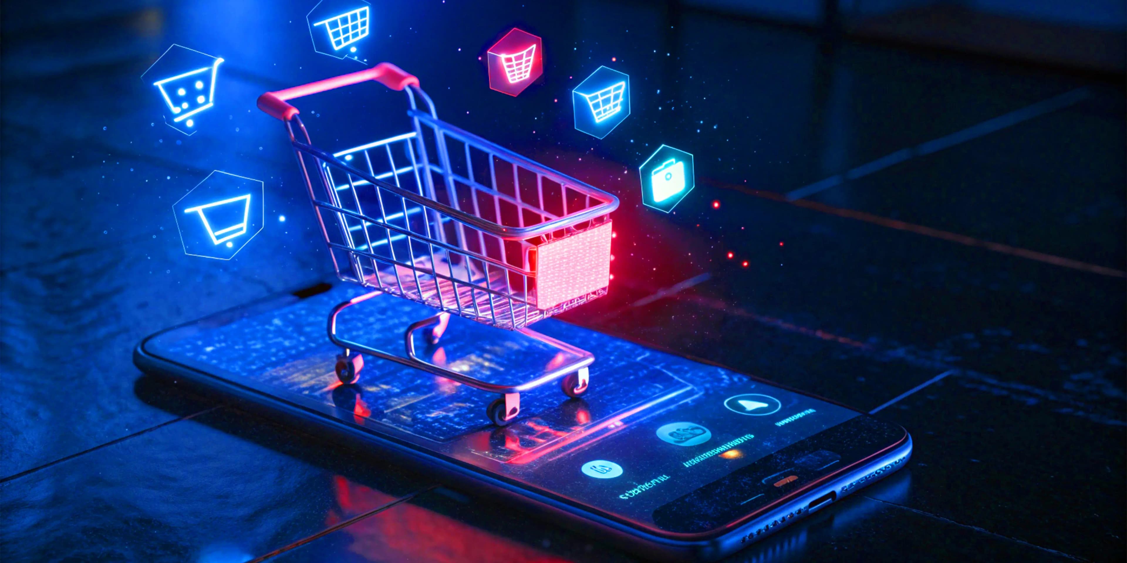 Mobile shopping app development