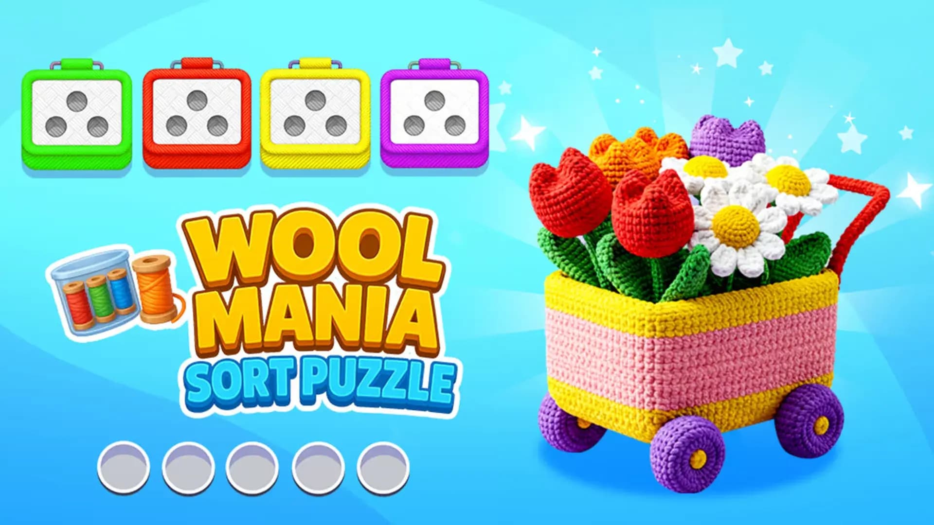 Wool Mania - Sort Puzzle 3D