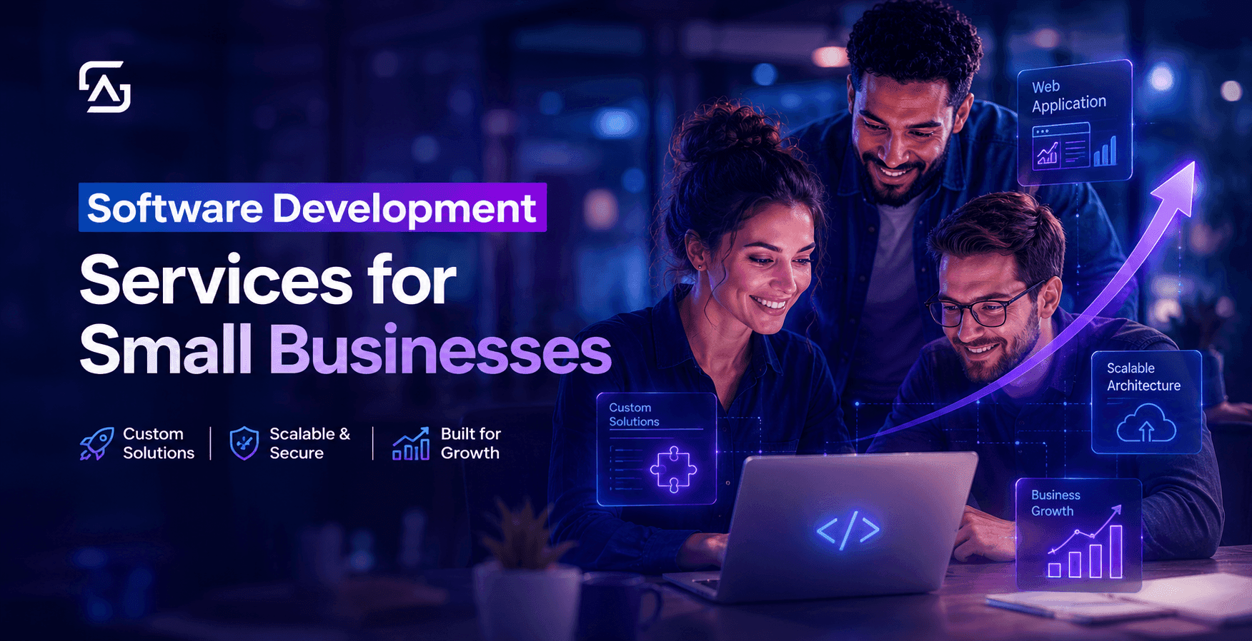 Software development services for small businesses